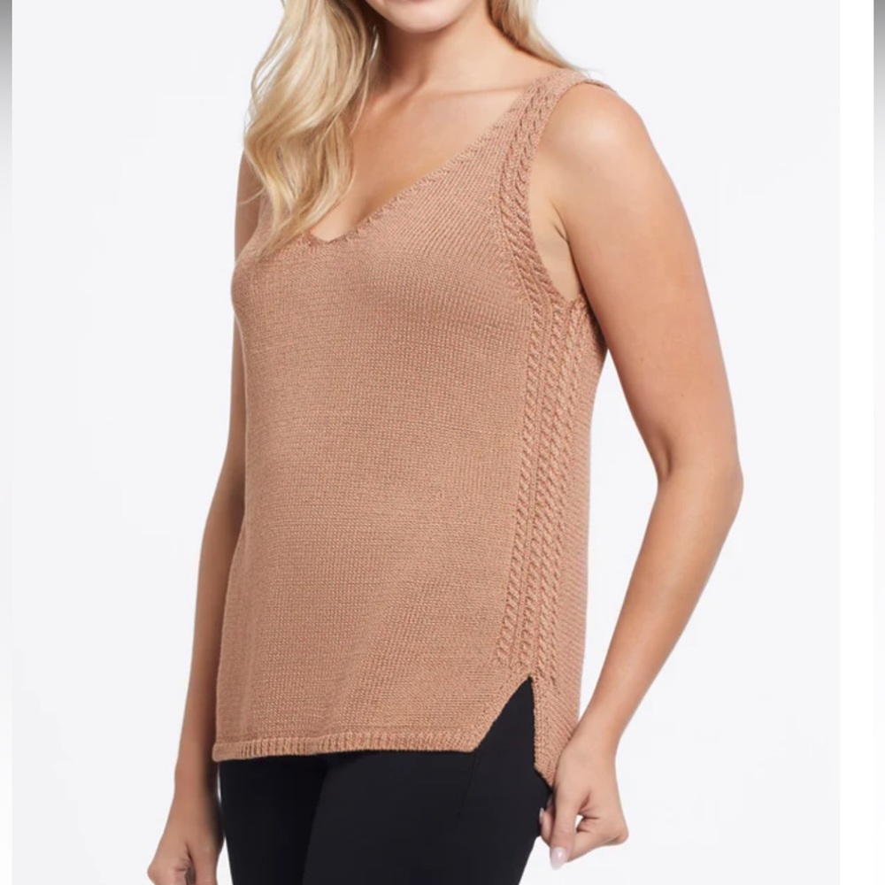 Tribal Knit Sweater Tank